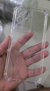 CASING REALME C85 PRO / C85 - SILIKON CLEAR BENING ANTI CRACK RING STANDING SOFT CASE HANDPHONE