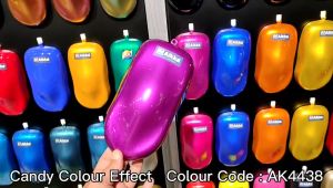 AIKKA AK4438 HKS Purple | Candy Series | Automotive 2K Car Paint Motor Body Aerosol Spray Bottle Cat Kereta DIY 车漆