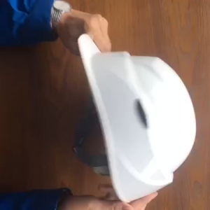 Helm Kerja Safety Collapsible Certified Folding Helmet Convenient CE Construction Safety Helmet Portable Disaster Prevention Rescue Helmet Untuk Construction Work and Disaster Prevention