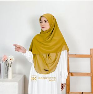 Hijab segiempat malay curve ouval uk 130x130 kekinian/s4 syari masa kini