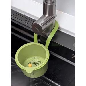 Hanging Sink Strainer Basket Food Waste Separator Fruit Cleaning