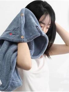 Super Absorbent Thick Hair Dryer Cap Womens Shampoo Towel Cute Head Wrap Bath Cap for Long Hair Quick Drying Hair Care Tool