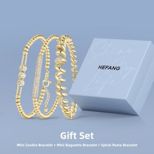 HEFANG Jewelry | Womens Mini Baguette Style Bracelet