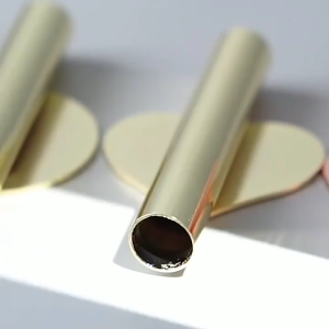 Wall Flower Vase Wall Mounted Metal Vase Perforation-free Gold Wall Flower Vase