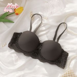 บราลูกไม้ผู้หญิง คุณภาพสูง บรามีโครงช่วยยกกระชับหน้าอก ใส่สบาย ไร้โครง ไซส์ 32-36 ราคาส่ง จัดส่งทันที