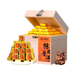 XINYIHAO | Genuine Aged Puer Tea with Tangerine Peel Independent Packaging