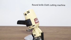 220V 110mm Blade Electric Cloth Cutter Fabric Cutting Machine