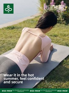 econice | Back Sunbathing Specialized Cotton Sleeve Top
