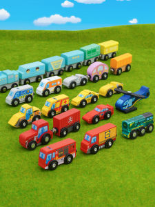 LEKU | Wooden Magnetic Train Set Head Car