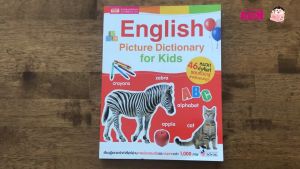 English Picture Dictionary for Kids - พจนานุกรมภาพ 46 หมวดคำศัพท์ หนังสือคำศัพท์ misbook LittleBooks
