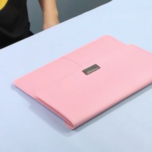 Baru 3 in 1 Ultra-tipis Bernapas Lengan Laptop Tahan Air Casing Kulit PU Lengan Bagian Dalam Laptop Penutup Pelindung Laptop Tas Laptop Bernapas Cocok untuk Lengan Laptop 13/14/15 Inci Tas Macbook