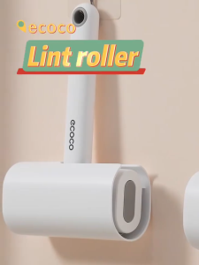 Ecoco Sticky Lint Roller for Clothes Dust Pet Hair Remover with Cover Dustproof Lint Roller Refill 16CM/24CM