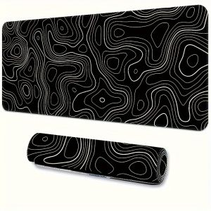 Large Gaming Mouse Pad with Stitched Edges and Non-Slip Rubber Base for Desk Extended Size