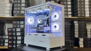 W30 M-ATX Double side tempered glass PC Case Gaming PC Casing