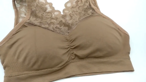 Fashionable boutique backless bra with good support sports bra lace bra