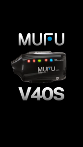MUFU V40S กล้องติดหมวกกันน็อค 2K WDR Wi-Fi ใช้งานต่อเนื่อง 8 ชั่วโมง กล้องหน้า-หลัง กันน้ำ IP66 ประกันสินค้า 1 ปี