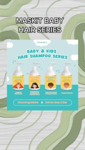 Shampoo Baby & Kids Natural Gentle Hair Wash Shampo Bayi & Anak Maskit