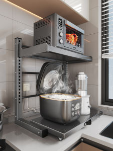 JUMEISHI | Multifunctional Kitchen Storage Rack Pull Out Multi Level