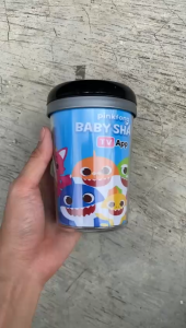 Tumbler Baby Shark Song Anak Gagang Botol Minum Souvenir Kado Hampers