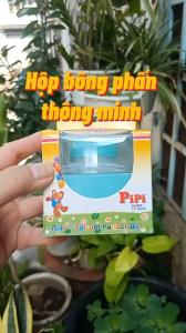 Bông phấn cho bé bông dặm phấn dùng thoa phấn cho trẻ em tặng kèm hộp đựng phấn