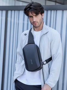 MARK RYDEN MR3991 Crossbody Sling Bag EVA Hardshell Tas Selempang Pria USB