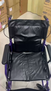 ALUMINIUM SMALL WHEEL WHEELCHAIR A7 - PU WHEEL 8KG (803) PURPLE