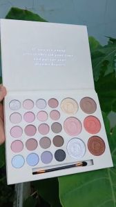 Bảng phấn mắt má hồng 26 ô super girl có nhũ và không nhũ có cọ kèm theo