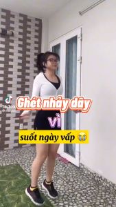 Dây Nhảy Tập Thể Dục Thể Thao Giảm Cân Không Dây Kèm Tạ -  Dây Nhảy Thể Lực Đàn Hồi Không Dây - Có Bóng Điều Chỉnh Luyện Dụng Cụ Tập Gym Tại Nhà Tiện Lợi - Dây Nhảy Không Dây
