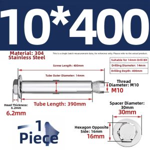 TIANZHUOJINSHU | Internal Expansion Hexagon Screw