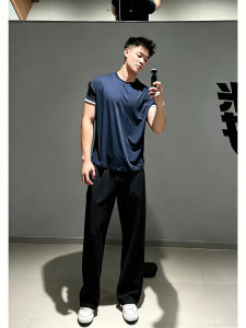 ZHUOCAN | Cool Quick-Dry Thin Breathable Casual American Sport Flared Pants