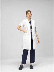 🔥ผ้าดี🔥เสื้อกราวน์แพทย์ มีทั้งแขนยาวและแขนสั้น เนื้อดีคงทน ใช้ โรงพยาบาล ห้องแลบ โรงงาน ชุดพยาบาล เสื้อกราวน์แพทย์ ชุดพยาบาลแขนสั้น ชุดสครับพยาบาล ชุดพยาบาล ขาว ชุดหมอ ชุดสครับแพทย์