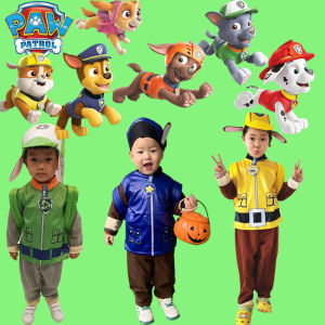 Childrens Day Paw Patrol Costume Dress up Dog Patrol Cosplay Achillard Captain Clothes Halloween