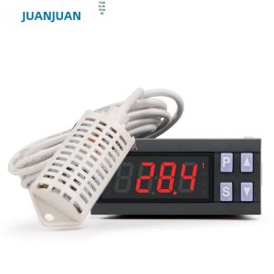 juan juan | Bộ Điều Khiển Nhiệt Độ Kỹ Thuật Số ZL-7801A Có Chức Năng Kiểm Soát Độ Ẩm Điều Khiển Nhiệt Độ Nóng Lạnh Cảm Biến Nhiệt Độ Dùng Cho Gia Đình