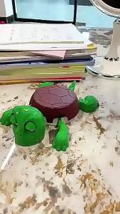 BF. Funny Turtle Coaster Press to Pop Eyes Design Unique and Playful Cup Holder Creative Birthday Gifts