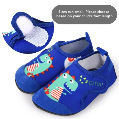 Kids Water Sport Beach Swimming Socks Girl Thin Multi Prints Anti Slip Fitness Yoga Dance Swim Surf Diving Underwater Shoes