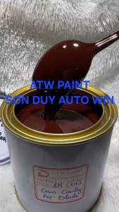 Sơn cam candy Honda AirBlade 2013 2015 - Sơn auto lacquer 1K (Phủ bóng)