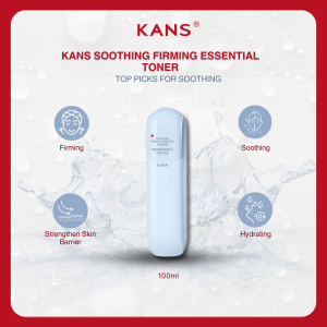 KANS SOOTHING FIRMING ESSENTIAL TONER 50/80/100ml SOOTHING SOFTENING FIRMING