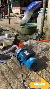 REAIM intelligent self-priming pump 304 stainless steel 1.5HP 40M high lift self-priming jet pump fully automatic household self-priming booster pump