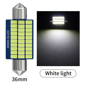 2PCS C5W C10W 3014 LED Light Festoon 31mm 36mm 39mm 41mm Canbus Car Interior Dome Reading Lamp Parking Light 12V Universal White