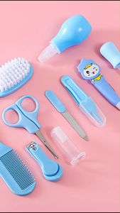 10pcs Set Baby Nail Care Set Kids Trimmer Grooming Manicure Kit Portable Newborn Baby Nail Newborn Care Tool for Newborn Girls Boys