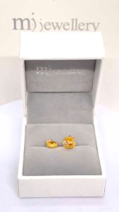 MJ Jewellery 916/22K Gold Earrings S159