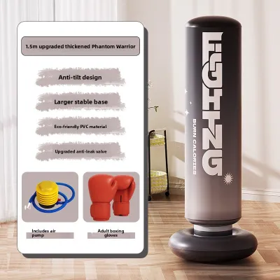 KIUMO | Childrens Standing Sandbag Punching Bag Training Equipment