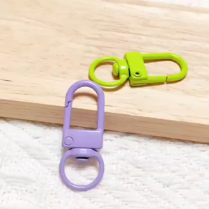 ห่วง ห่วงตัวยู เงิน ทอง คละสี 100ชิ้น สำหรับ ของตกแต่งชิ้นงาน DIY ทำพวงกุญแจ อุปกรณ์งานฝีมือ