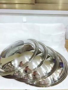 🎁 ของขวัญปีใหม่ ฝาครอบกระทะสแตนเลส การสร้างภาพ  มีกระจกตรงกลาง มี 30/32cm  มี ฝากระทะ ฝาครอบหม้อ ฝาครอบสเตนเลส ฝาครอบ มีกระจกสามารถดูอาหารได้