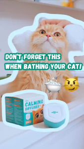Pawith Calming Pop Patch for Cat Travel Pheromone Diffuser More Convenient Than Sprays Cat Calming Fragrance Pheromone