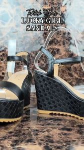 Katerina Fashionanble Korean  Wedge Sandals For Women Adjustment Strap #AB-99