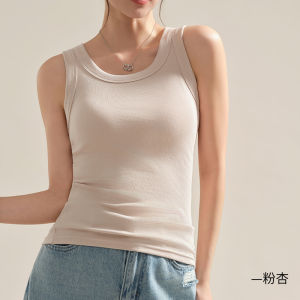 Áo Ba Lỗ Không Tay Mỏng Mùa Hè Cho Nữ Áo Lót Không Tay Kiểu Mỹ Che Khuyết Điểm Mặc Bên Trong Áo Ba Lỗ Có Dây Đeo