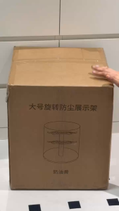 กล่องโมเดล กล่องlabubu กล่องใส่ art toy กล่องใส ก็บสะอาด ดีไซน์สวยงาม หมุนได้360° วางเป็นชั้นๆ ประหยัดพื้นที่