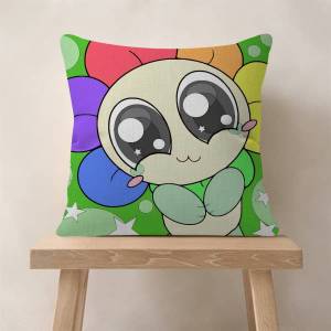Kayou | Cartoon Pillow Case Fashion Square Pillowcase Bedroom Sofa Room Ins Decoration Leisure Anime D-Dandys W-World