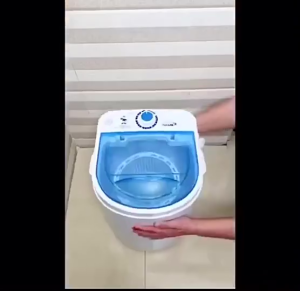 SHANBEN Home Portable Mini Washing Machine Built-in Blue Light Sterilization Compact Clothes Washer